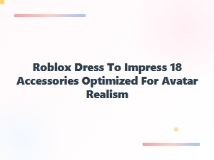 Roblox Dti 18 Accessories for Realistic Avatars